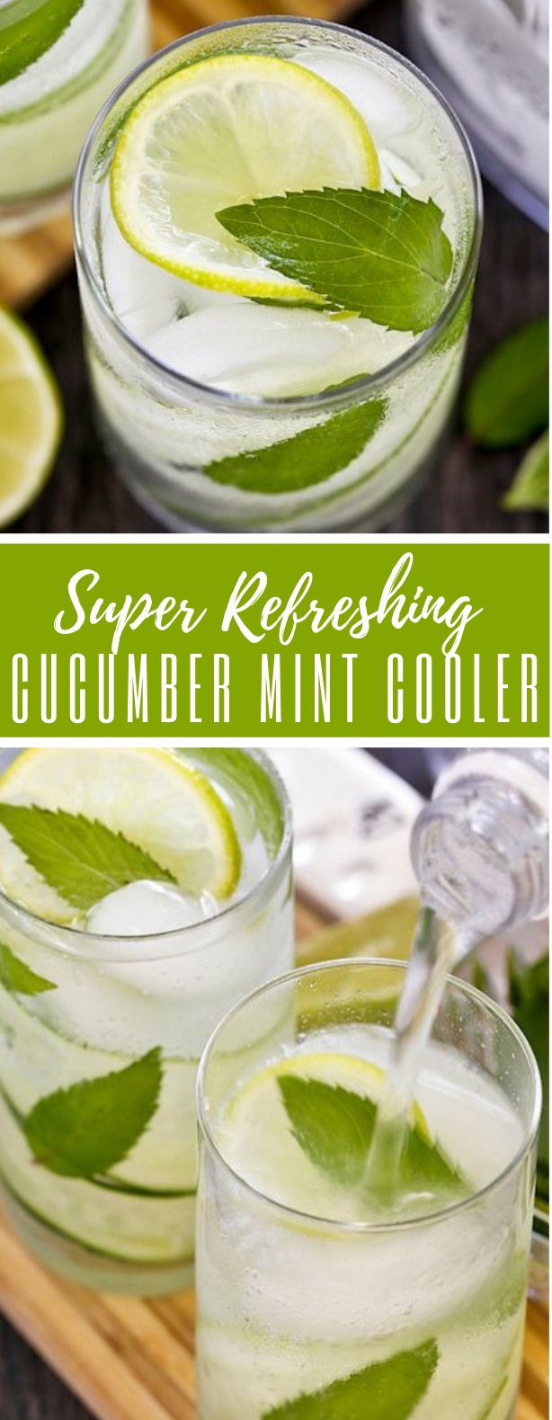 CUCUMBER MINT COOLER #drink #soda CUCUMBER MINT COOLER #drink #soda