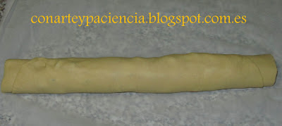  Espirales con queso dulce y pasas (¡Una merienda demasiada buena!)