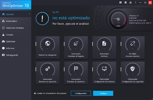 Ashampoo WinOptimizer 18 Descargar