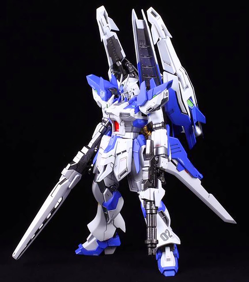 GUNDAM GUY: 1/144 RX-93-v2 Hi-Nu Gundam Vrabe Amazing - Custom Build ...