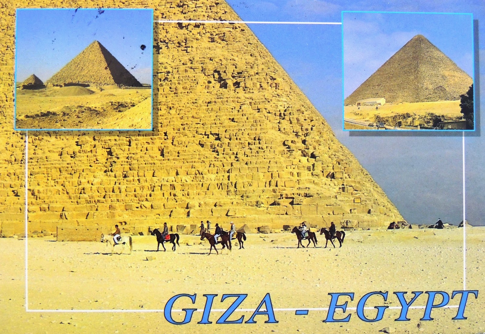 Namaste Postcards Egypt Great Pyramid of Giza ( Honorary Candidate)