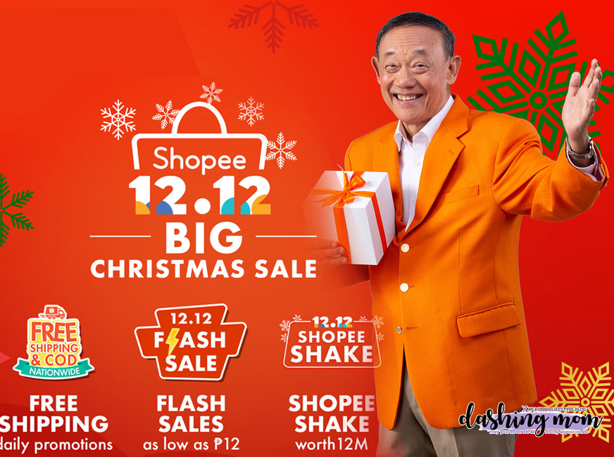 Shopee 12.12 Big Christmas Sale just in time with Christmas Dashing