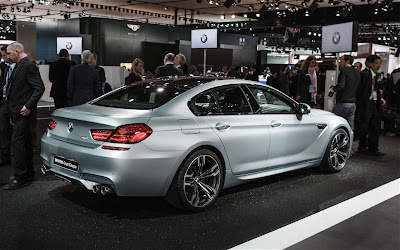 2014 BMW M6 Gran Coupe rear three quarters
