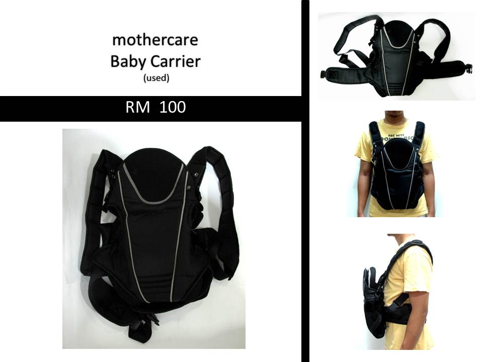 Kajang Premium Outlet Used mothercare Baby Carrier