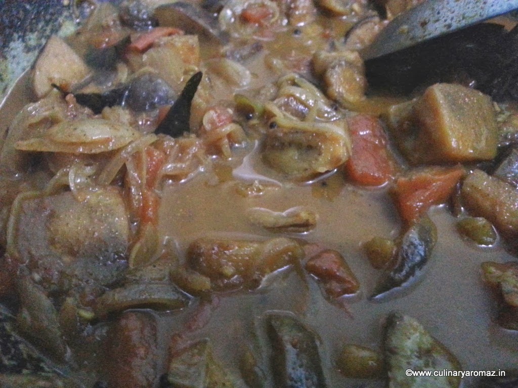 Culinary Aromaz: Brinjal Curry(Kerala Style)