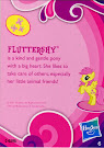 My Little Pony Pony Collection Set Fluttershy Blind Bag Card