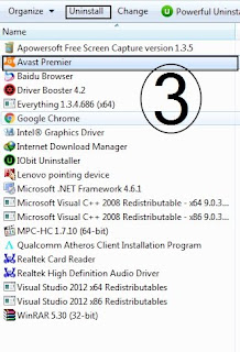 افضل الطرق المتبعه لازاله البرامج من الكمبيوتر