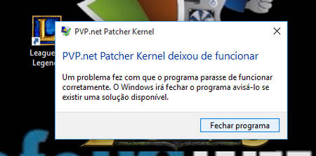 PVP.net Patcher deixou de funcionar PVP.net Patcher deixou de funcionar