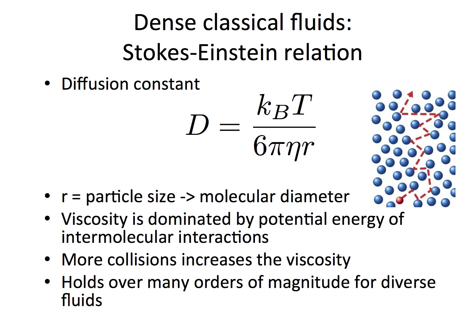 Condensed concepts Viscosity talk in Telluride