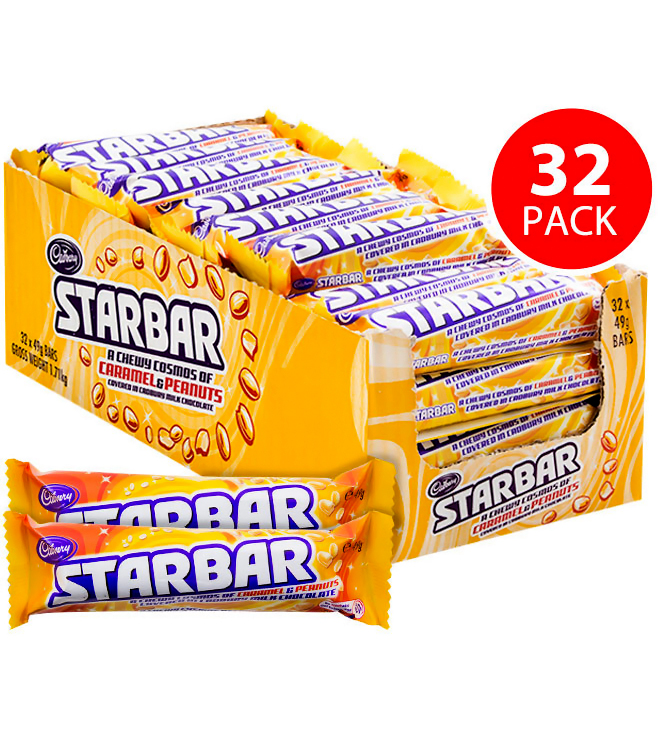 32x Cadbury Starbar 49g Hook of the Day