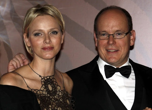 Princess Charlene, who married Prince Albert II in July last year, attended the South Africa Gala night in Monaco
