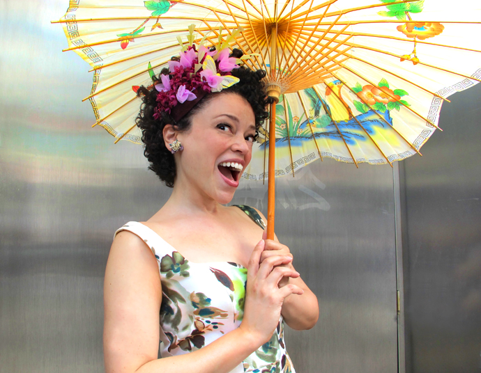 oonaballoona | by marcy harriell | BHL Kim dress and fascinator| a sewing blog 