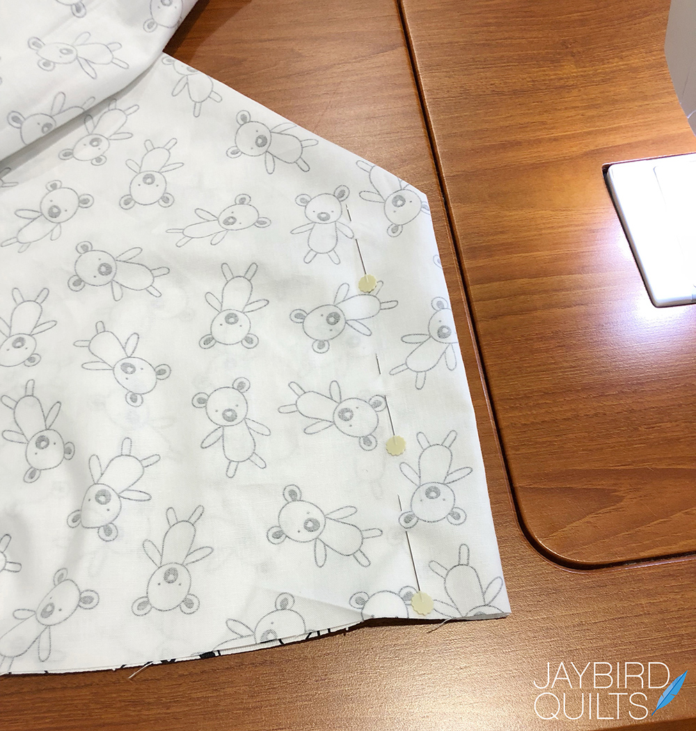 Jaybird Quilts Fitted Crib Sheet Tutorial With French Seams