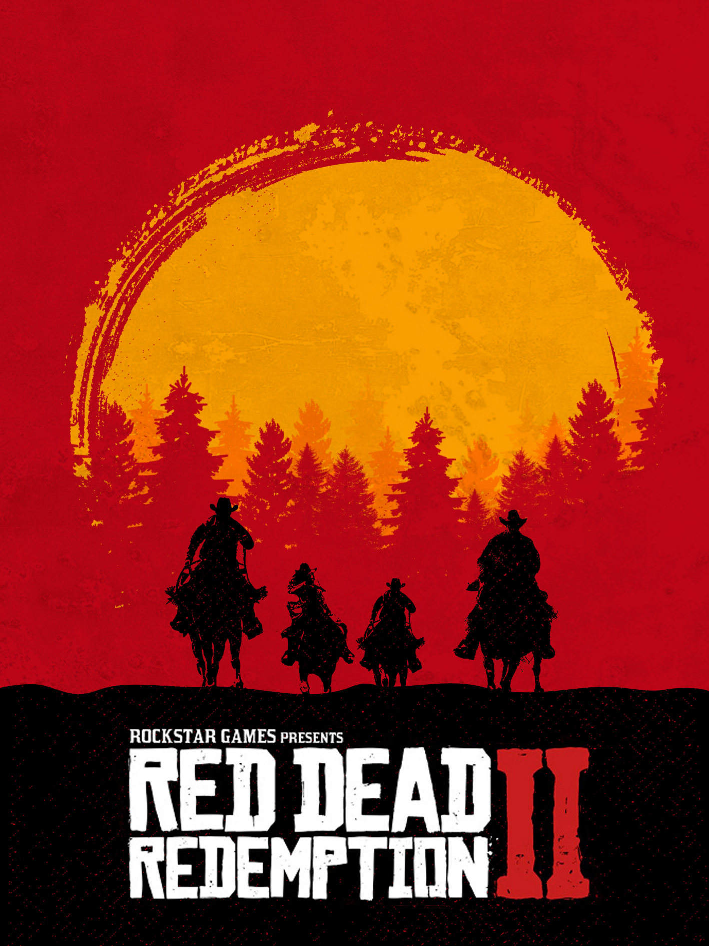 Free Download Red Dead Redamtion 2 Poster Design - PSD File