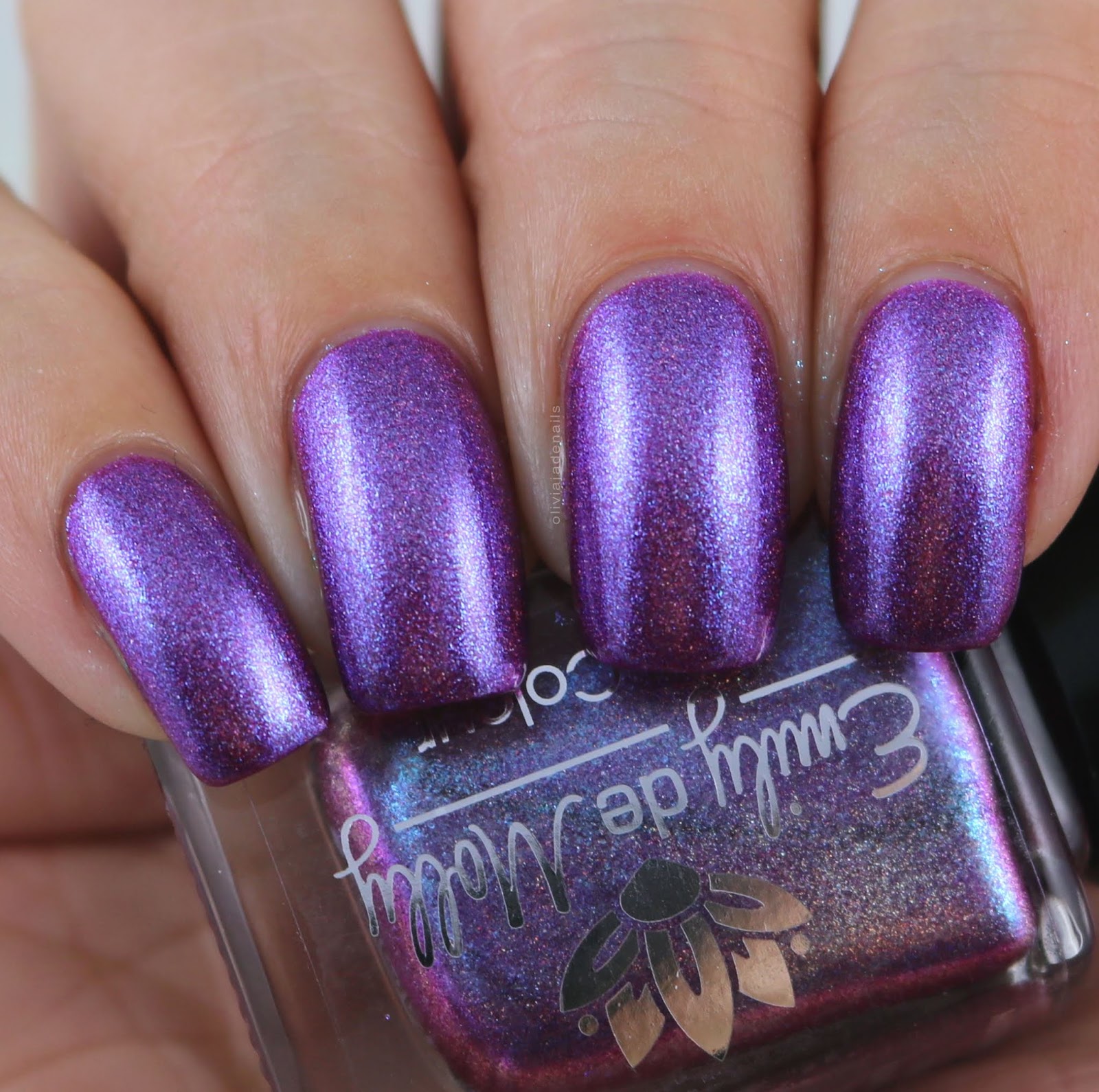 Emily de Molly Made Of Emotion swatched by Olivia Jade Nails