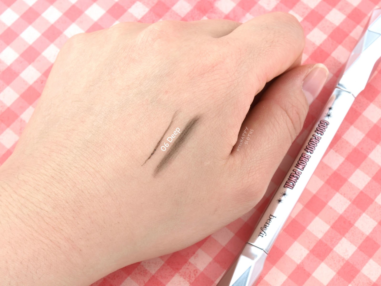 benefit brow pencil deep 6 benefit brow pencil deep 6