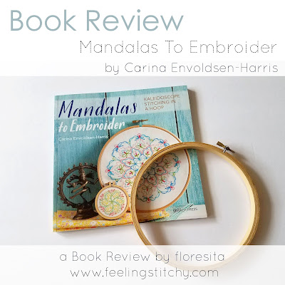 Mandalas to Embroider book review for Feeling Stitchy by floresita