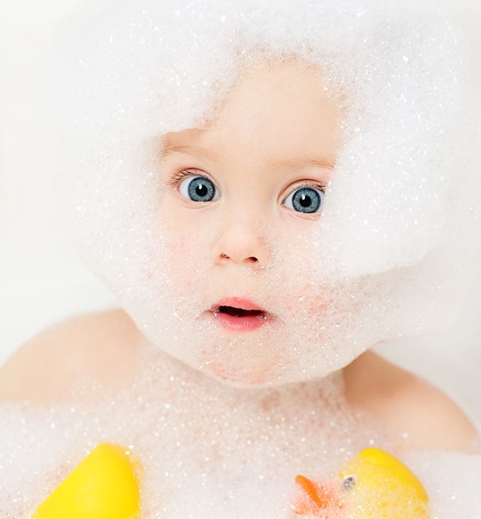 Keep my skin healthy by taking shower every day!