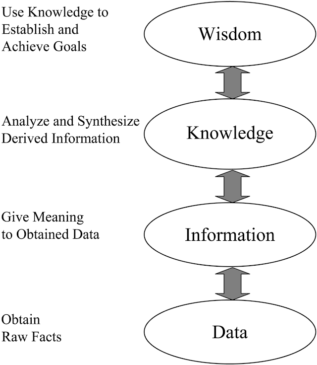 Data、Information、Knowledge、Wisdom