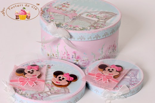 Torturi Vioricas Cakes Marturii Botez Minnie Mouse