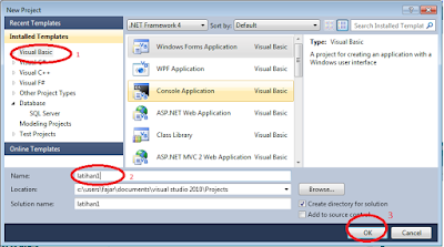 pilih visual basic pilih visual basic