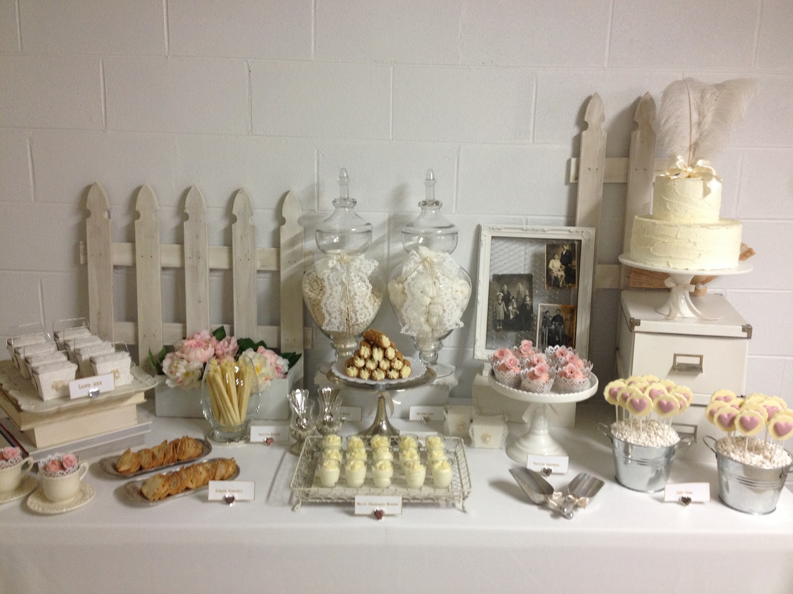 J.P. Momas Vintage Dessert Table