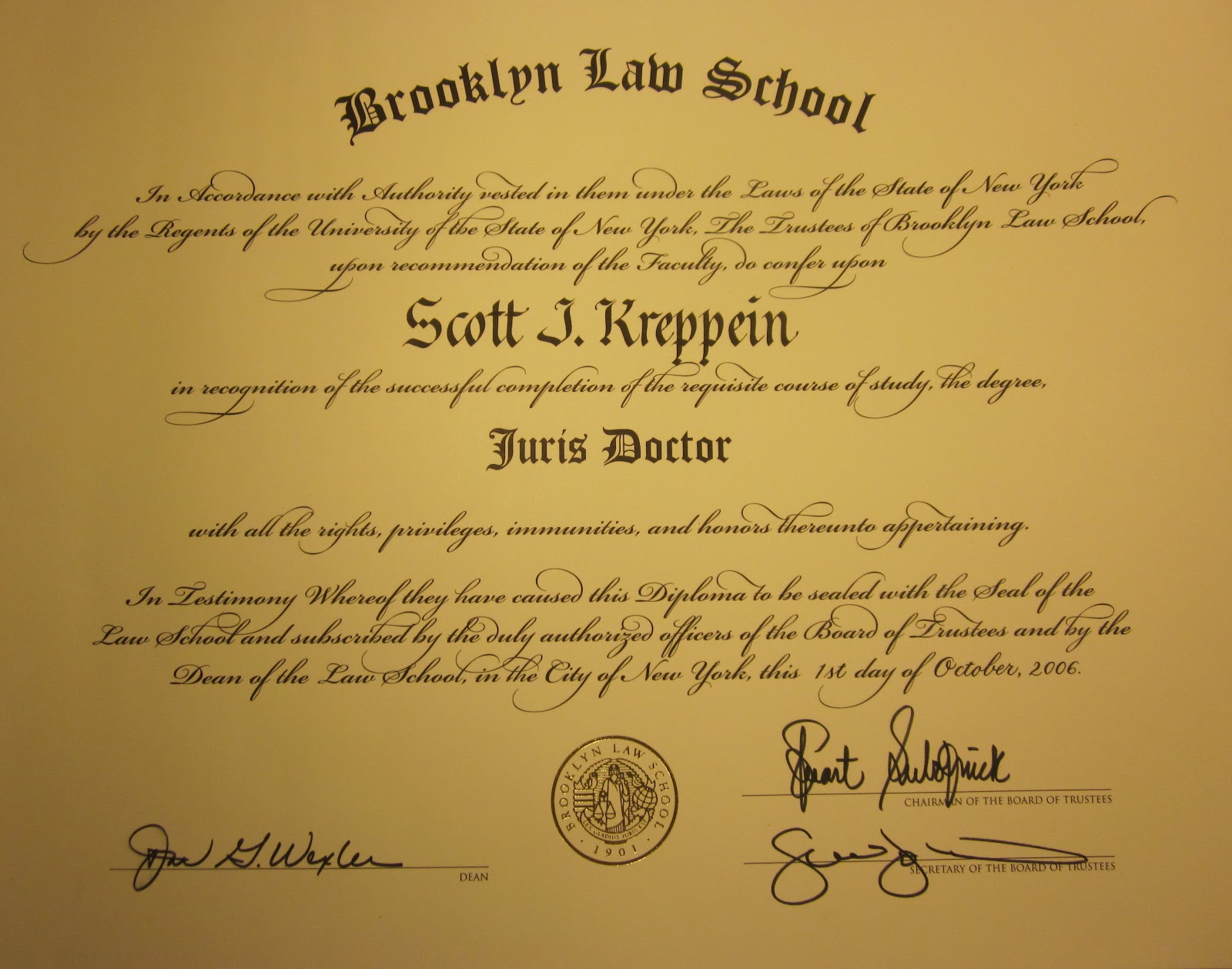 Long Island Lawyer Scott Kreppein