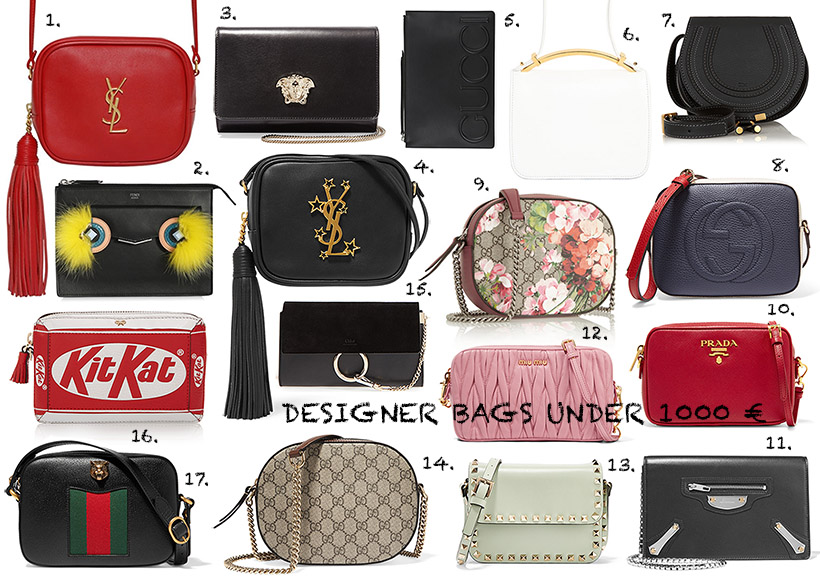 4 Designer Bags Under $1000 - by Kelsey Boyanzhu