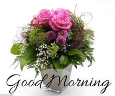 good morning flowers images