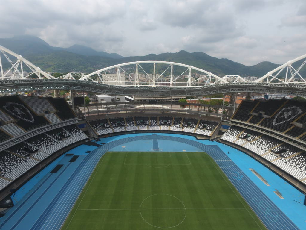 O estádio Nilton Santos, antigo Engenhão, foi todo remodelado pelo Botafogo (Foto:Divulgação Instagram @diariomxm) O estádio Nilton Santos, antigo Engenhão, foi todo remodelado pelo Botafogo (Foto:Divulgação Instagram @diariomxm)