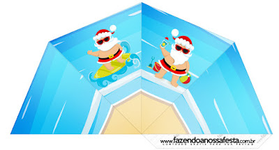 Christmas in the Caribbean: Free Party Printables. Christmas in the Caribbean: Free Party Printables