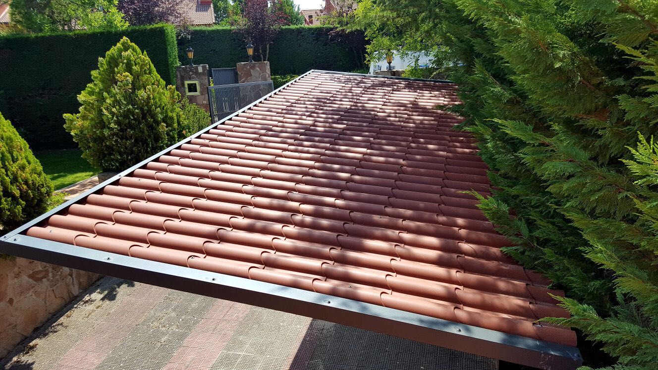 fabricacin y montaje estructuras metlicas y cubiertas para prgolas de chapa o panel - Techos Para Pergolas fabricacin y montaje estructuras metlicas y cubiertas para prgolas de chapa o panel - Techos Para Pergolas