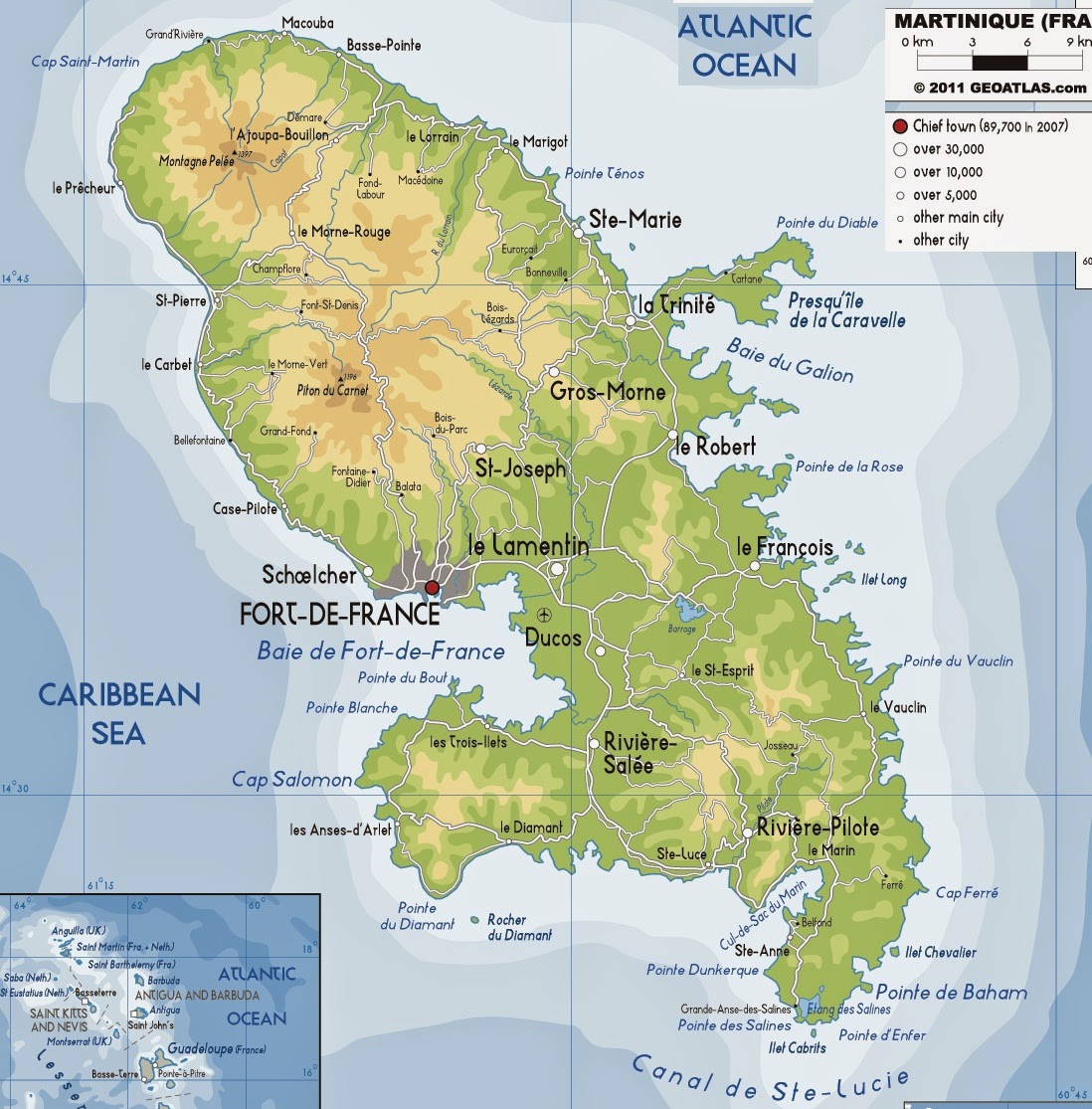 Где находится мартиника. Вулкан Мон Пеле на карте. Вулкан Монтань Пеле на острове Мартиника на карте.