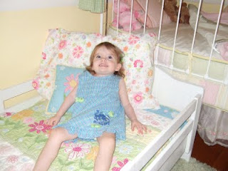 The Adventures of Purple and Pickle: Big Girl Bed: Expectations vs. Reality