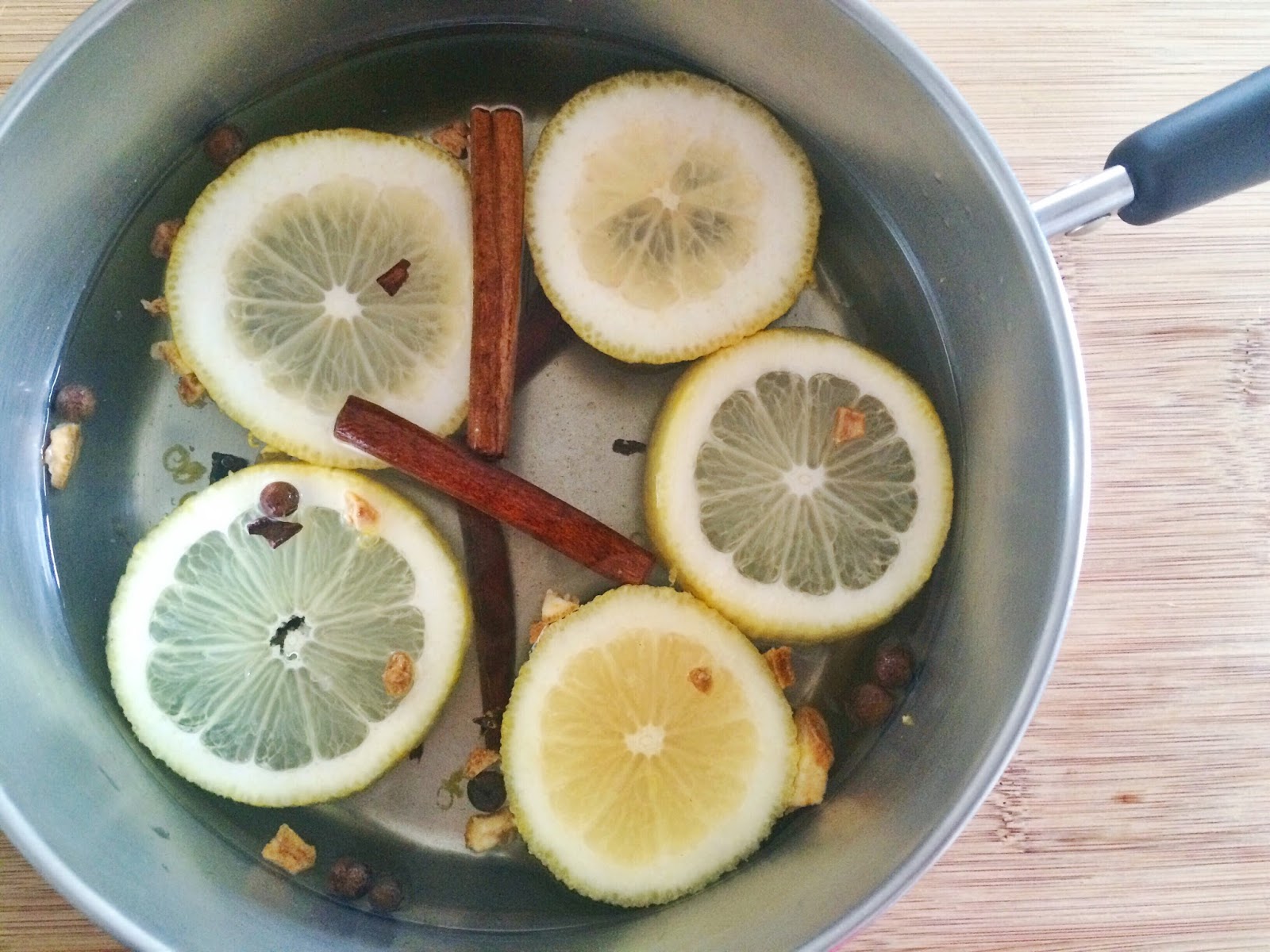 Kelsey Lemon & cinnamon stove simmer