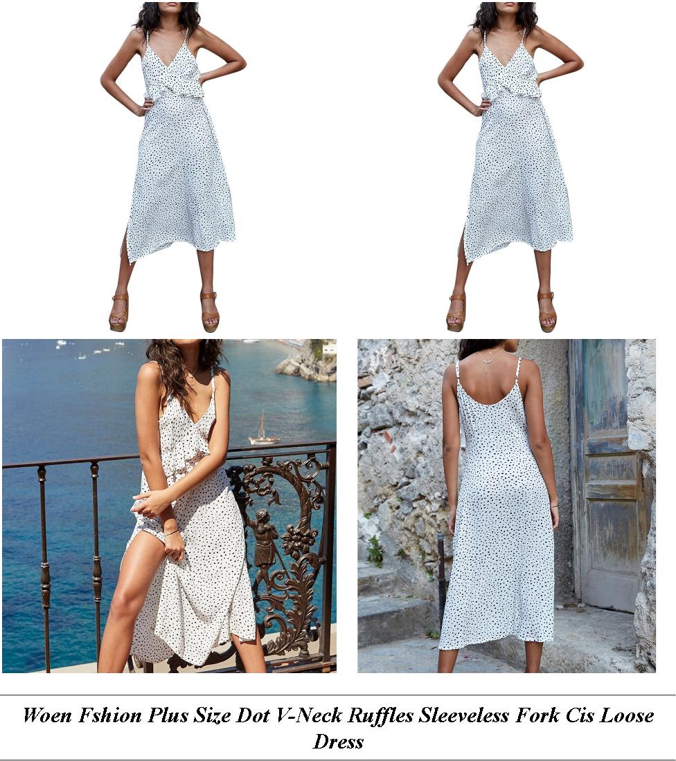 Plus Size Semi Formal Dresses - Womens Sale Uk - Long Sleeve Dress - Cheap Womens Clothes