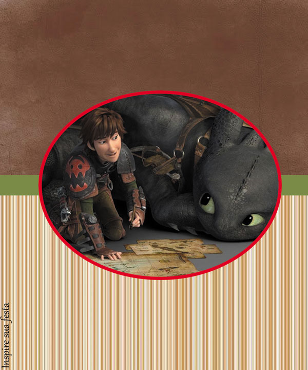 How to Train your Dragon Party Free Printable Candy Bar Labels. Oh