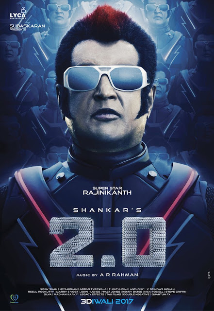 Rajnikanth First look poster in 2point0 Rajnikanth First look poster in 2point0