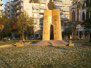 το μνημείο Κύριλλου και Μεθόδιου στη Θεσσαλονίκη