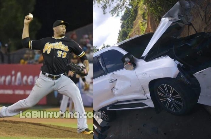 Lanzador de las Águilas Cibaeñas sufre accidente en Puerto Plata Michael Ynoa