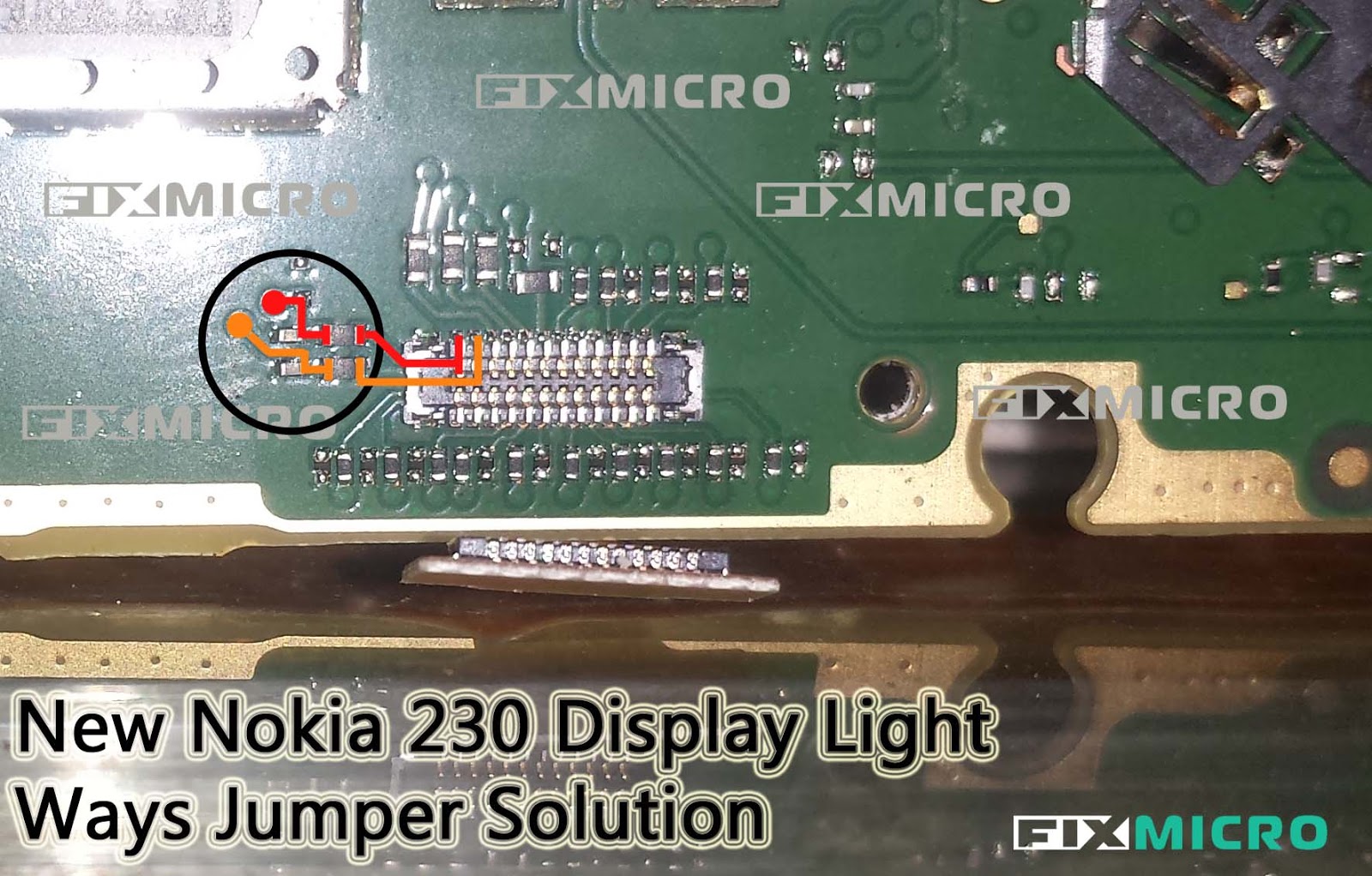 Microsoft Nokia 230 Display Light Tested Solution | iMobileCat