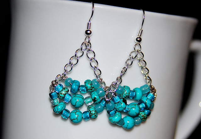 DIY Chandelier Earrings