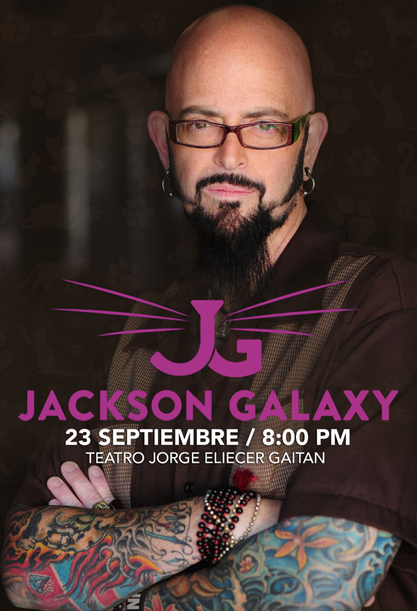 Jackson-Galaxy-animal-planet-domesticar-gato-endemoniado-Bogotá-Septiembre