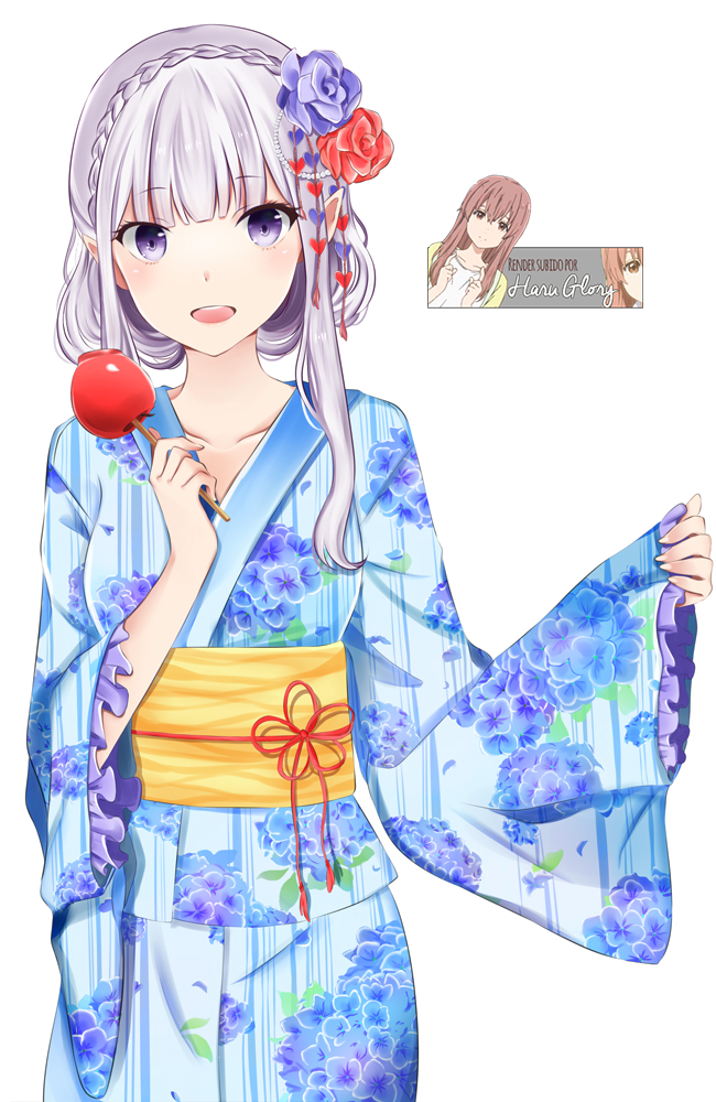 Emilia Re Zero Png