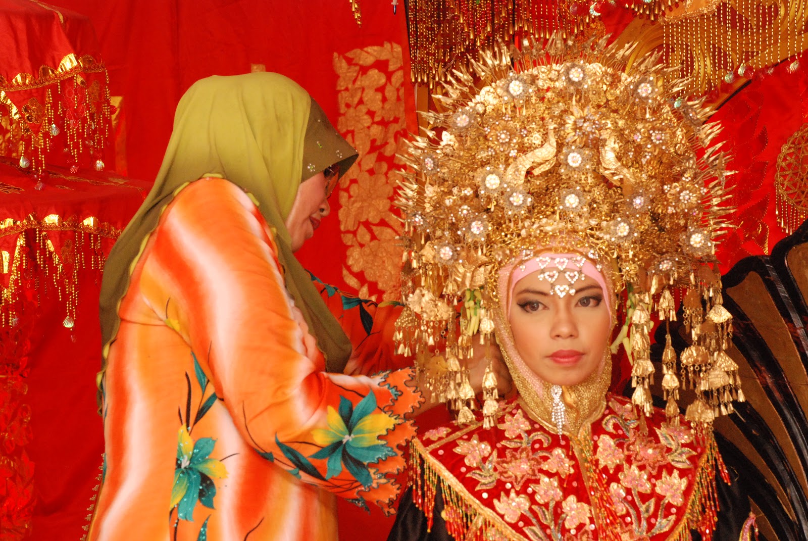 pengantin minang 