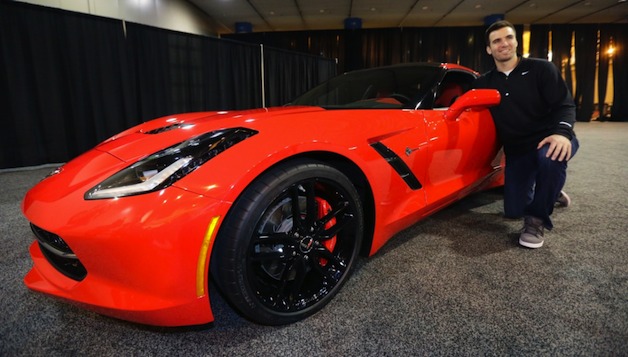 Nancys Car Designs Joe Flacco Wins C7 Corvette Along With