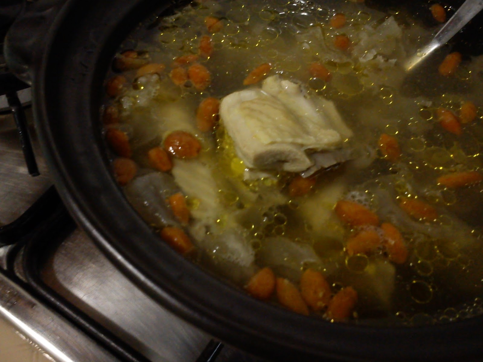 Cooking Pleasure THERMAL COOKER CHICKEN, WHITE FUNGUS AND GOJI SOUP