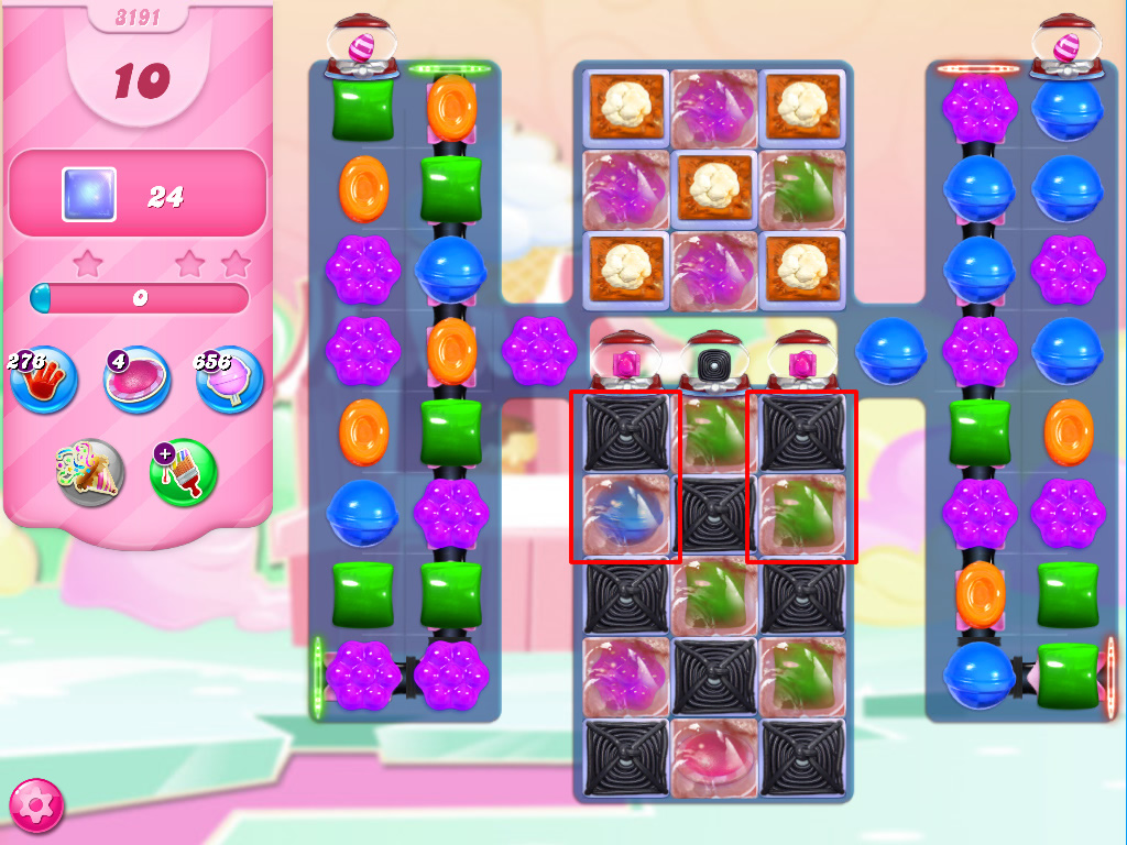 Candy Crush Saga level 3191 Candy Crush Saga level 3191