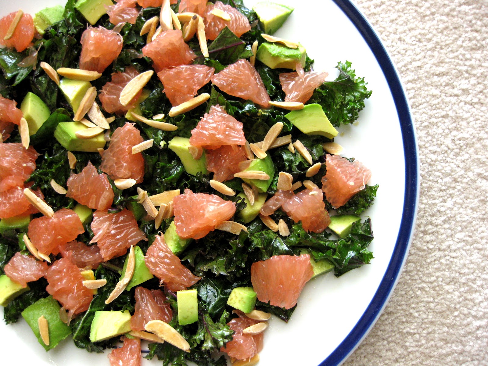 Delightfully Vegan RECIPE Wilted Kale Salad in GingerSoy Dressing