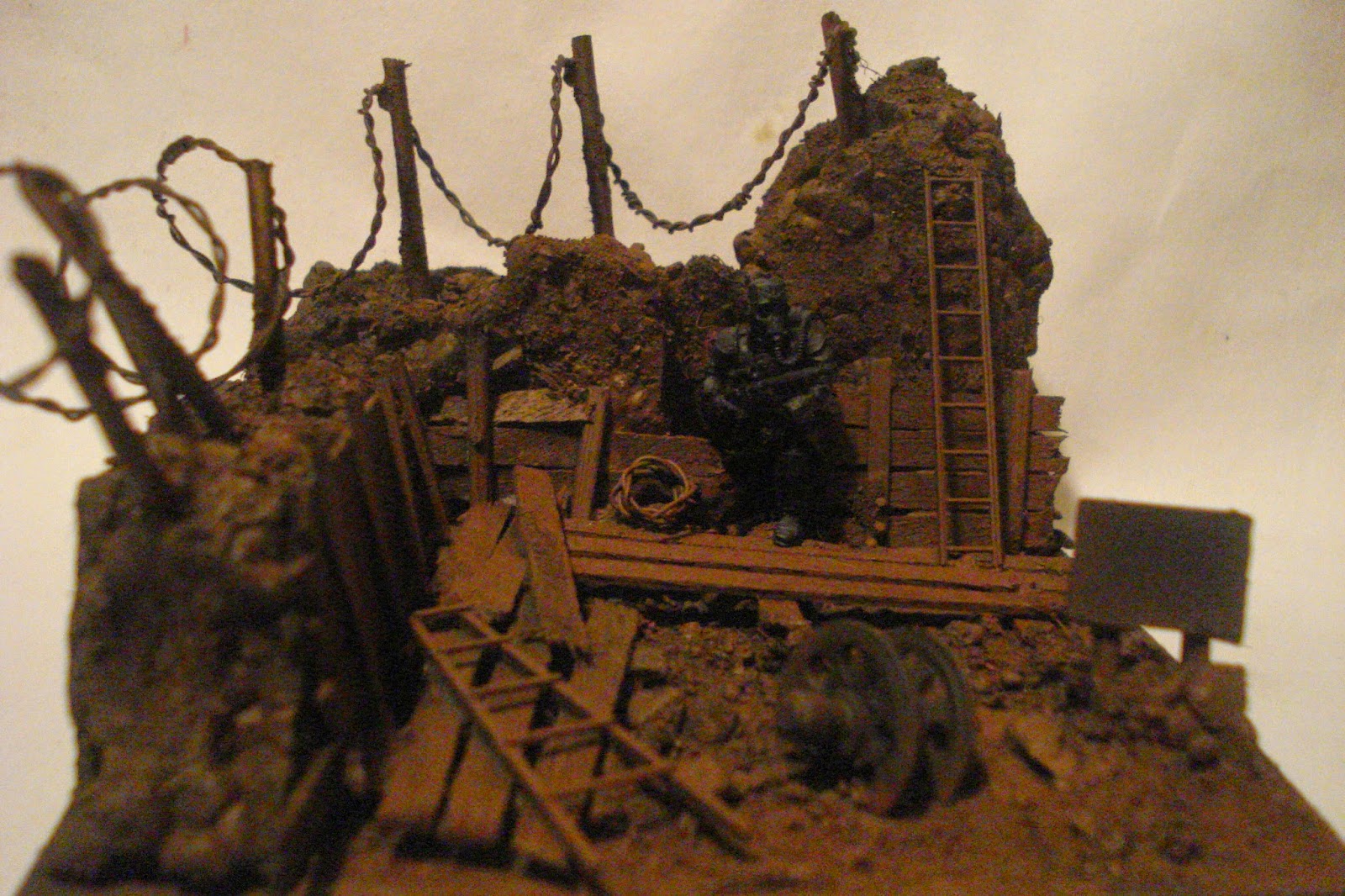 Chimera Miniatures: Death Korps of Krieg Trench Display Base: